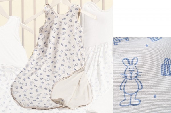 RESTPOSTEN Bio Babyschlafsack, Bio-Baumwoll-Nicki
