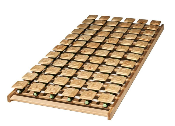 Premium Tellerrost - besonders flexibel und anpassungsfähig - Rost aus Buche und Zirbenholz -nicht verstellbar