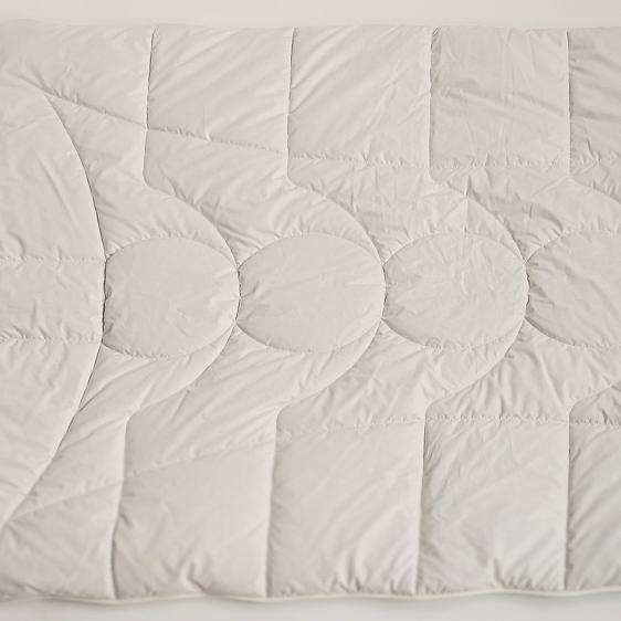 Franknatur Bettdecke KBT Merino Schafschurwolle – Winterdecke 135x200 Cm, Bio-Baumwolle, Waschbar
